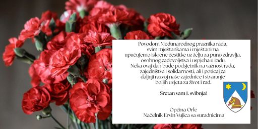 Čestitamo Praznik rada!